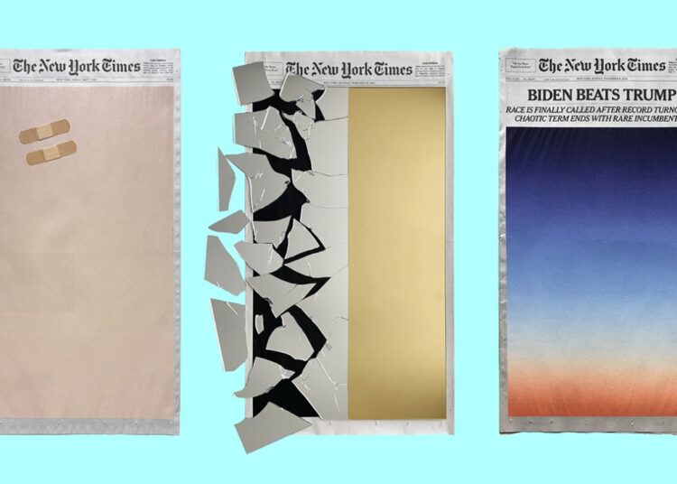 Τα αποκαλυπτικά πρωτοσέλιδα ενός καλλιτέχνη