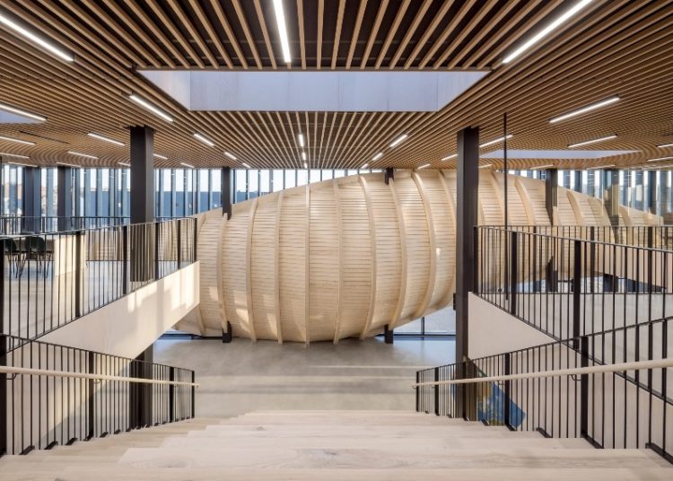 Klimatorium, ένα κτήριο που μοιάζει να κυματίζει