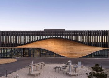 Klimatorium, ένα κτήριο που μοιάζει να κυματίζει