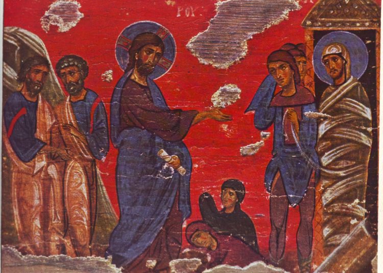Ο Λάζαρος μετά την ανάσταση
