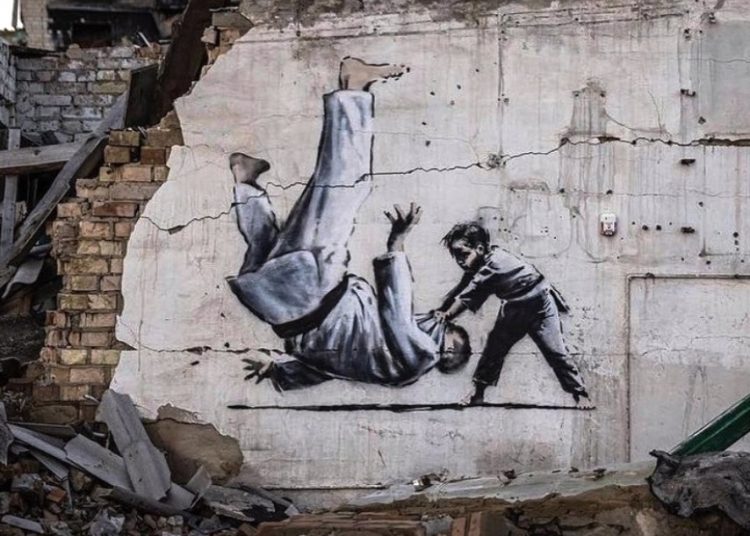 Ο Banksy επιστρέφει…στην Ουκρανία