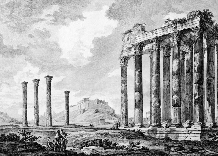 Όταν στην κορυφή του Ναού του Ολυμπίου Διός ζούσαν ασκητές